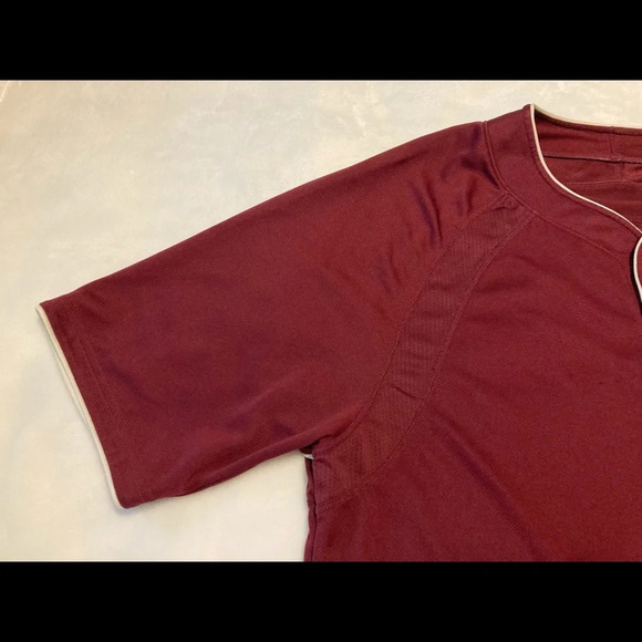 Under Armour Baseball Shirt Top Button Front Small - Picture 4 of 13